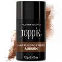 Toppik Hair Building Fibers, Fill In Fine or Thinning Hair Instantly Thicker, Fuller Looking Hair (0.42 Ounce (Pack of 1), Auburn)