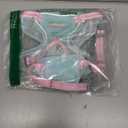 BARKBAY No Pull Dog Harness Front Clip Heavy Duty Reflective Easy Control Handle for Large Dog Walking(Cool Mint & Baby Pink,S) (Small(Chest:19.5-26"))