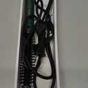 Mini Thermal Round Brush, 1/2 Inch Barrel Volume Heat Styling Brush for Men and Women Short Thin Curly Straight Hair, Heated Curling Iron,12 Temperature Setting (1.1 Inch with Bristles)