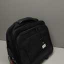 MATEIN Rolling Briefcase for Men, Large Rolling Laptop Bag with Big Wheels Fits 17.3 Inch Notebook for Travel Office Work, Water Resistant Roller Computer Case College Teacher Luggage Suitcase, Black