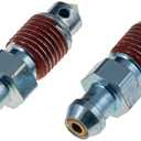 Dorman 12701 Brake Bleeder Screws - Quick Bleeders - 3/8-24 X 1-3/16 In. Compatible with Select Models, 2 Pack