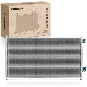 A-Premium Air Conditioning A/C Condenser 4977 Compatible with Honda Civic 2001-2005 & Acura EL 2001-2005, L4 1.7L, Sedan Coupe