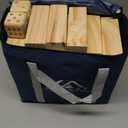 Giant Tumble Tower Games for Kids and Adults 57 Blocks New Zealand Pine Wooden Blocks Stacking to Over 4.2FT Family Game for Indoors Outdoors Yard Games for Family