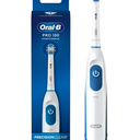 OralB Pro 100 3D White, Battery Toothbrush, White
