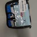 Dimicoo Water-Resistant Dog Boots for Medium Large Dogs, Non-Slip Dog Shoes for Winter Snow, Lightweight Paw Protector for Cold Pavement, Soft Dog Booties for Outdoor Walking Indoor Hardfloors M (Insole Width 2.2")for 30~44lb, Blue