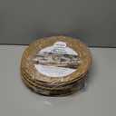 13 in Round Woven Placemats Plate Chargers Set of 12, Boho Farmhouse Rustic Woven Place Mats for Kitchen Dining Party Table Decor, Rattan Wicker Table Mats Jute Braided Chargers for Dinner Plates