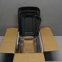 8-Piece Deep Glass Baking Dish Set with Plastic lids,Rectangular Glass Bakeware Set with Lids, Baking Pans for Lasagna, Leftovers, Cooking, Kitchen, Freezer-to-Oven and Dishwasher, Gray