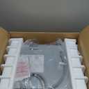 Electric Cooktop 2 Burner, 21 Inch Double Electric Stove Top Mechanical Knob Control Built-in 3700W Large Ceramic Stove Top, 9 Heating Level, 220-240V, Hard Wired, Overheating Protection