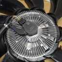 Psrorkeu 3300 Engine Fan Clutch Compatible with Land Rover Lr3 2005-2009 Range Rover 2006-2009 Range Rover Sport 2006 2007 2008 2009 LR025234 PGG500260 12462752