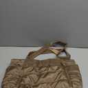 BAGSMART Tote Bag for Women, Lightweight Puffy Tote Bag with Compartments Shoulder Bag Handbag for Travel, Work, Gym | Lightweight, Puffy, Quilted, for Travel, Work