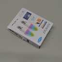 ANWIO Smart Light Bulbs, Smart Candelabra LED Bulb, Smart Chandelier Light Bulbs, 4.9W (40W Equivalent) 470LM, E12 Smart Bulbs, Compatible with Alexa Google, Only 2.4GHz WiFi No Hub Required, 2 Pack