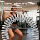 Ropeless Battle Ropes Weighted 2 Pack Portable Cordless Battle Ropes for HIIT & Cardio Full-Body Workout Tool with Non-Slip Spiral Handles, Travel-Friendly Home Gym Equipment for Women & Men