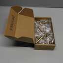 LONTAN 12 Pack Gold Drawer Knobs for Dresser Kitchen Cabinet Knobs Gold Hardware for Cabinets Brushed Brass T Bar Knobs for Dresser BathroomStainless Steel