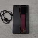 Fitness Tracker Watch with Heart Rate Monitor, Large Screen Activity Tracker with Pedometer, Sleep Monitor, Calories & Step Counter, 5ATM Waterproof Smart Watch for Women Men Fitness Watch for Sports (Purple)