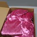 KI Store Blue Large Plush Velvet Bows Set of 2 12-Inch Christmas Bow Tree Topper for Christmas Tree Decoration Door Window Decor