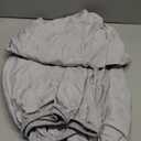 Full Fitted Bed Sheet - Bottom Single Fitted Sheet Only - Soft Hotel Luxury Bedding w/ 8-16 Inch Deep Pockets - Breathable, Cooling & Wrinkle Free - Easy-Care, Fade and Shrink Resistant - French Grey