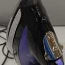 Hamilton Beach Steam Iron for Clothes & Garment Steamer with Smooth Press Stainless Steel Soleplate, 1200 Watts, 8 Retractable Cord, Black (14214)