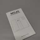 MOJO Notepad Phone Case for iPhone 13/14/15 - Folding Wallet Phone Case with Mini Pen and Note Pad (Black) (Fits iPhone 15 Pro)