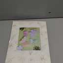 3D Hanging Butterfly Decorations, Butterfly Birthday Party Decorations, 4 Pcs Crepe Paper Butterfly Hanging Decorations for Girls, Women, Flower Garden Party Decorations (Purple Green)