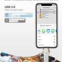 MFi Certified 512GB Flash Drives 3.0 High Speed 3ni1 USB Stick External Storage Compatible for iPhone/PC/IP