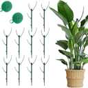 10pcs Stackable Monstera Plant Support Stakes for Indoor Outdoor Plants, Garden Accessories for Climbing Potted Plants, Plant Sticks for Vine Training Stem Stabilization