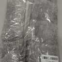 Buganda Bathroom Rugs, 30" x 20", Soft and Absorbent Microfiber Bath Rugs, Non-Slip Shaggy Shower Carpet, Machine Wash Dry Bath Mats for Bathroom Floor, Tub and Shower, Grey