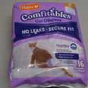 Hartz Comfitables Cat Diapers, Size S 16 Count, Comfortable & Secure Fit, Easy to Put On