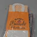 Sweetude 20 Sets Thanksgiving Gift Bags Friendsgiving Party Favor Friendsgiving Treat Bags 3 Styles Happy Thanks Giving Gift Bag with Tissue Paper Thanksgiving Goodie Candy Bag for Friend Guests