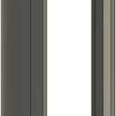 Angled Doorbell Mount compatible with Eufy E340 Security Video Doorbell (50-Degree, Black)