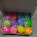 12 Pack Slow Rising Stress Ball,Stress Balls for Kids Adults,Stretchy Fidget Toys for Stress Relief,Hand Therapy Sensory Squishy Ball, Squishy Toys for Kids, Classroom Prize Box Party Favors (1.6 In)