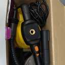 Steam Cleaner, Deep Cleaning Steam Cleaner for Home, 1200W Handheld Steam Cleaner with 10 Tools, Natural Steamer for Cleaning, Handheld Steamer for Bathrooms, Kitchens, Windows, Shower, Grout,Tile,Car (Yellow)