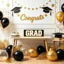 Class of 2026 Graduation GRAD LED Sign Light, USB Powered Graduation Cap Night Light for 2026 Grad Party Decor, Bedroom, Desk, Graduation Gift