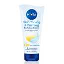 NIVEA Skin Firming & Toning Body Gel Cream with Q10, Hyaluronic Acid and Vitamin C, Clinically Tested Skin Firming & Toning Cream, 72Hour Moisture, 6.7 Oz Tube