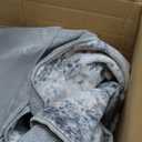 Area Rug Living Room Rugs - 9x12 Abstract Large Soft Indoor Washable Rug Neutral Modern Low Pile Carpet for Bedroom Dining Room Farmhouse Home Office - Beige Blue