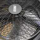 EZ-CHILL 20" High Velocity Floor Fan with 180 Degree Adjustable Tilt, 3 Speed, Ideal for Home, Bedroom, & Office, 01302