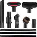 10 Pcs Vacuum Attachments & Brushes for Shark Navigator Lift-Away NV350 NV352 NV355 NV356E & Rotator NV500, Rocket HV301 HV322 HV371 Series Upright Vacuum, 1 1/4" (32mm) Vacuum Accessories Set