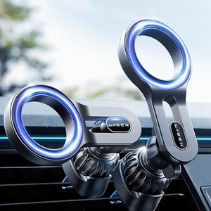 LISEN for MagSafe Car Mount, 2026 Magnetic Phone Holders for Car Air Vent Phone Mount [UltraMagnetic] Hands Free Cell Phone Holder Car Accessories Gifts for Men Women fit iPhone 17 16 15 14 13 12 Pro