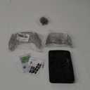 eXtremeRate Full Set Shell with Buttons Touchpad Compatible with ps5 Edge Controller, Clear Black Custom Replacement Decorative Trim Shell Front Back Plates Compatible with ps5 Edge Controller