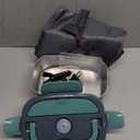 Electric Lunch Box Food Heater, 3 in 1 Ultra Quick Heated Lunch Boxes for Adults, 12V/24V/110V Portable Food Warmer for Car/Truck/Office With Fork Spoon and Insulated Carry Bag (Gray)