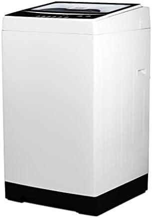 BLACK+DECKER 3.0 Cu. Ft. Portable Washer, 26.5 lb. Capacity Washing Machine, 6 Cycles, Quick Connect Sink Adapter and Drain Hose Included, Transparent Lid & LED Display, BPW30MW, White