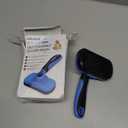 Swihauk Self Cleaning Slicker Brush - Skin Friendly Deshedding Grooming Tool for Dogs & Cats, Suitable for Shedding & Haired Pets, with Pet Supplies Accessories, Blue