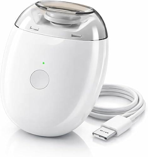 3 in1 Automatic Electric Nail Clipper, New Universal Automatic Fingernail Grinder, Automatic Nail Trimmer with Light and Nail Scraps Storage-a