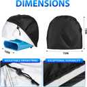 Air Mover Blower Fan cover, Heavy Duty Waterproof & Dustproof cover for Centrifugal Air Mover, Carpet Dryer, Floor Fan, Blower, Suitable for Indoor and Outdoor