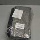 Friday Monkey Large Sturdy Thicken Shoe Storage Box, Clear Shoe Organizer for Closet Underbed, Folding Shoe Rack Sneaker Bin Holder Container Display Case, 16x2 Pairs, Linen-like Black, ZMXAUBS16P2