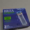 Brita Stream Pitcher Water Filter for Pitchers and Dispensers, BPA-Free, Replaces 1,800 Plastic Water Bottles a Year, Lasts Two Months or 40 Gallons, Includes 3 Filters