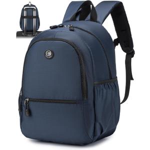 United Airlines Personal Item Bag 17x10x9,Small Carry On Backpack 20LFlight Approved Underseat Ryanair 40x20x25 CM Travel Luggage Bag, Mochila de Viaje,Cabin Size Lightweight Backpack (Blue)