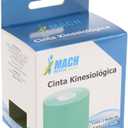 2 x Kinesiology Tape MACH Medical Green, Uncut Roll, Original Cotton Elastic Premium Athletic Tape, Latex Free Hypoallergenic, 2inch x 16ft (5cm x 5m) (Green)