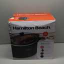Hamilton Beach Slow Cooker, Extra Large 10 Quart, Stay or Go Portable With Lid Lock, Dishwasher Safe Crock, Black (33195)