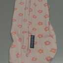 SwaddleMe by Ingenuity Compression Baby Swaddle Pod, Two-Way Zipper for Easy Diaper Changes, Improves Sleep & Calms Startle Reflex, 0-2 Months, 1.0 TOG, 1-Pack - Flower Confetti