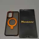 for Samsung Galaxy S21 Plus Case, [Compatible with MagSafe], Adjustable Kickstand,Military Grade Drop Tested, Translucent Matte Phone Case for Galaxy S21 Plus Case (Orange)